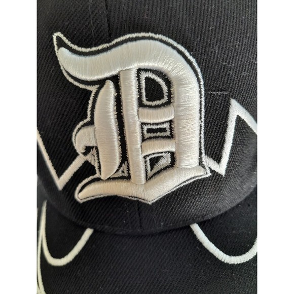 City Hunter Authentic Cap Men Detroit  Adjustable Black - Picture 2 of 10